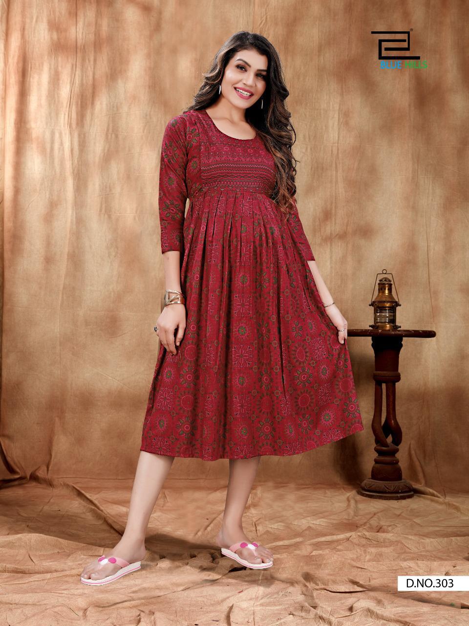 Blue Hills Good News 3 Latest Fancy Desinger Printed Kurti Collection